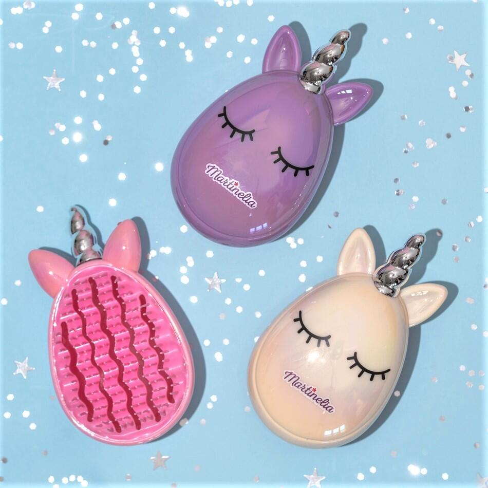 Perie de par pentru copii mov Sweet Dreams Unicorn Martinelia - 1 | YEO