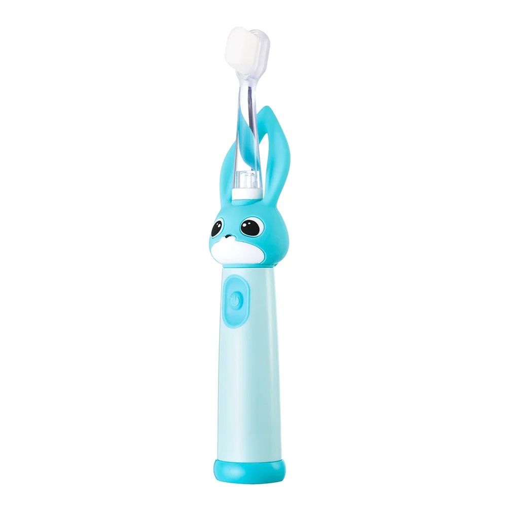 Periuta de dinti electrica Vitammy Bunny Light Blue pentru copii 0-3 ani - 2 | YEO