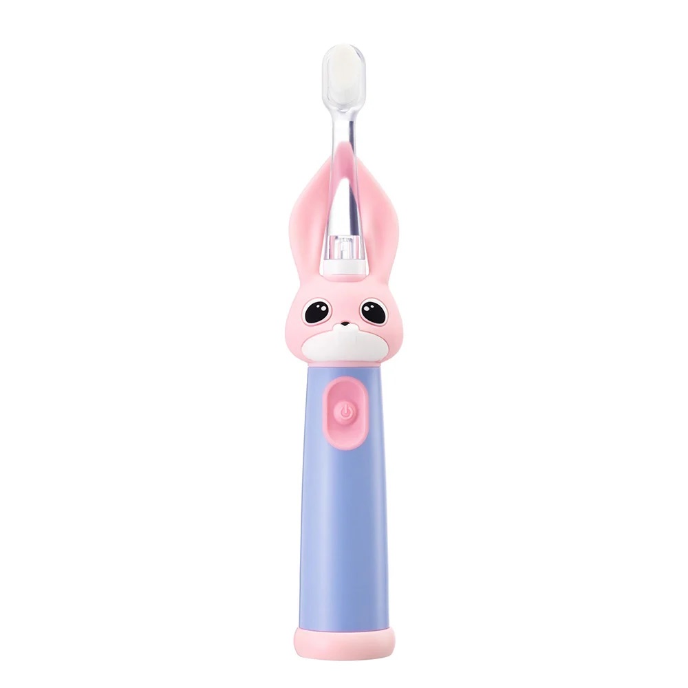 Periuta de dinti electrica Vitammy Bunny Light Pink pentru copii 0-3 ani