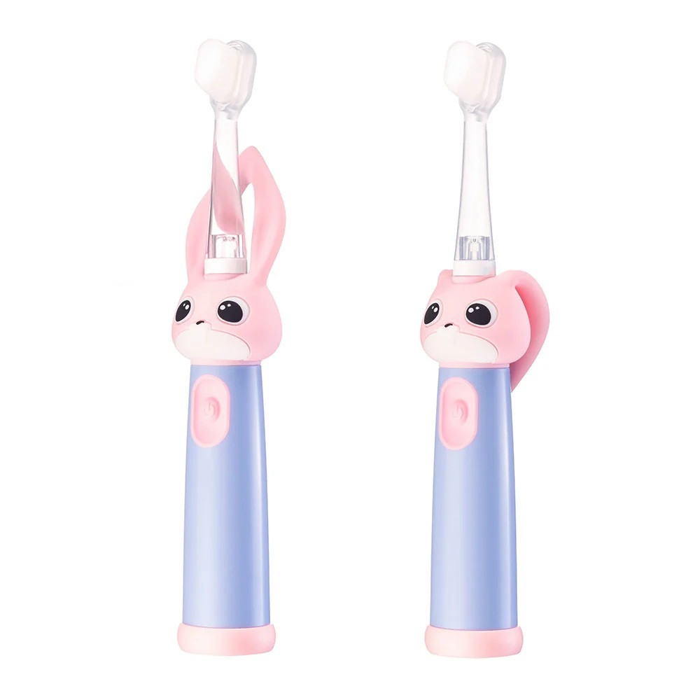 Poze Periuta de dinti electrica Vitammy Bunny Light Pink pentru copii 0-3 ani nichiduta.ro 