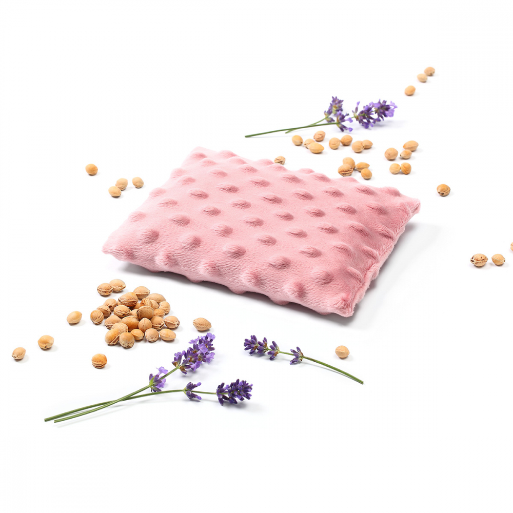 Perna cu samburi de cirese Baby Ono pentru ameliorare durere roz - 4