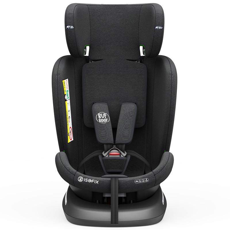 Scaun auto Tweety Plus Deluxe Buf Boof i-size rotativ 360 cu isofix 40-150 cm blackjeans - 4