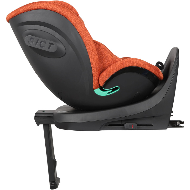 Scaun auto cu isofix FreeON Space rotire 360 grade i-Size 0-36 kg orange - 2