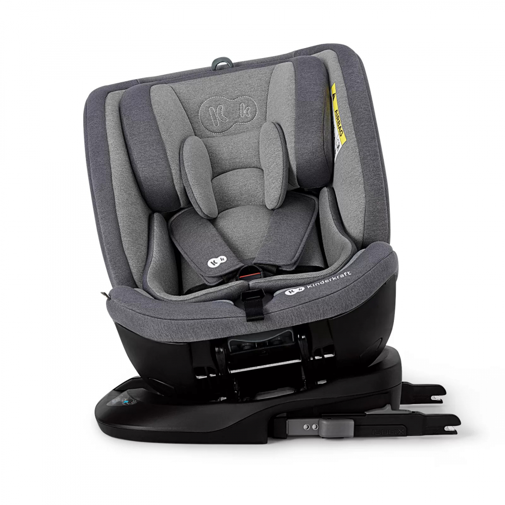 Scaun auto cu isofix Kinderkraft Xpedition rotativ 0-36 kg grey - 2 | YEO