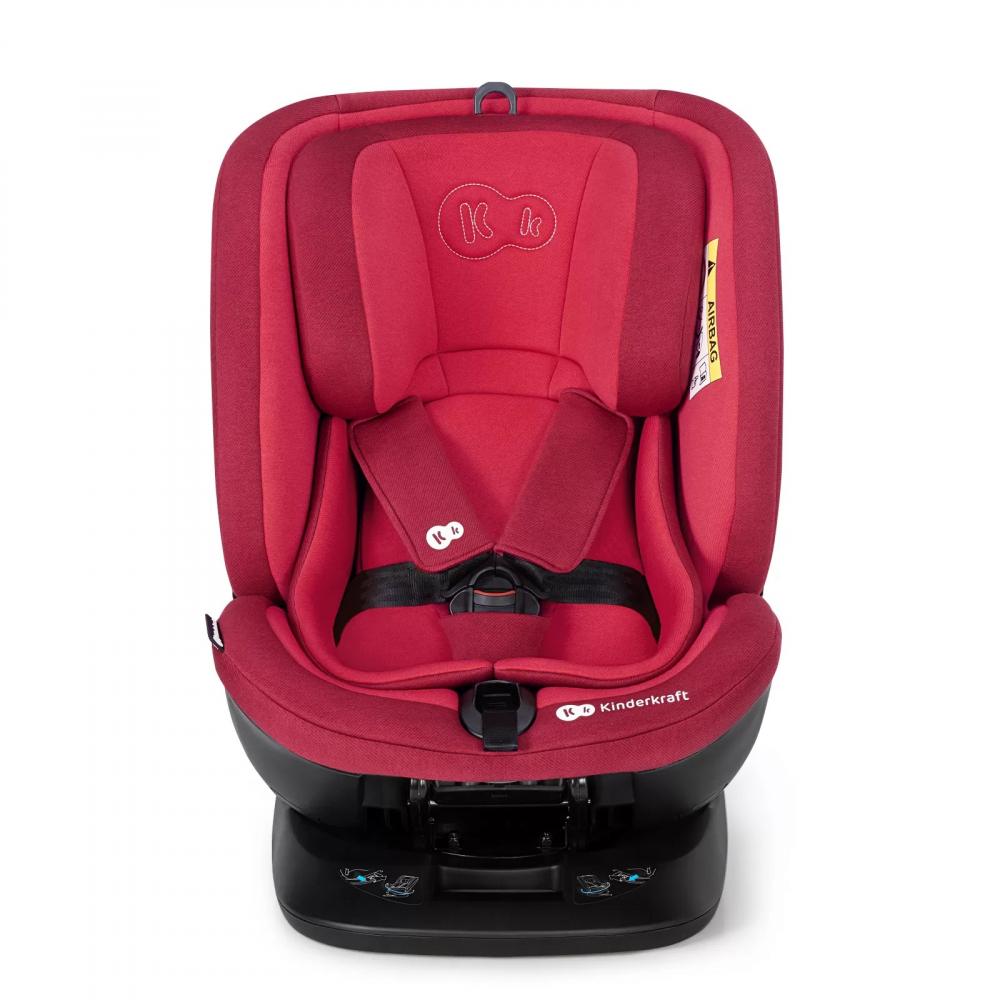 scaun auto 0 36 kg cu pozitie de somn Scaun auto cu isofix Kinderkraft Xpedition rotativ 0-36 kg red