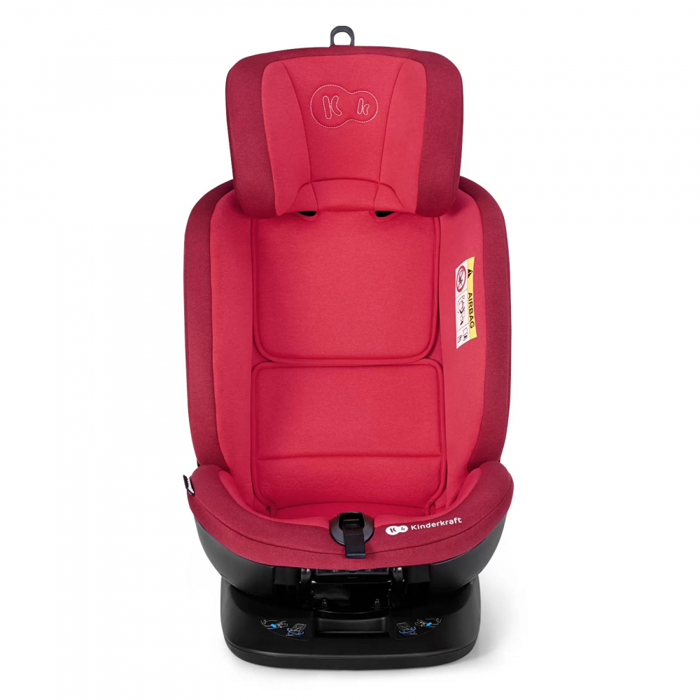 Scaun auto cu isofix Kinderkraft Xpedition rotativ 0-36 kg red - 2 | YEO