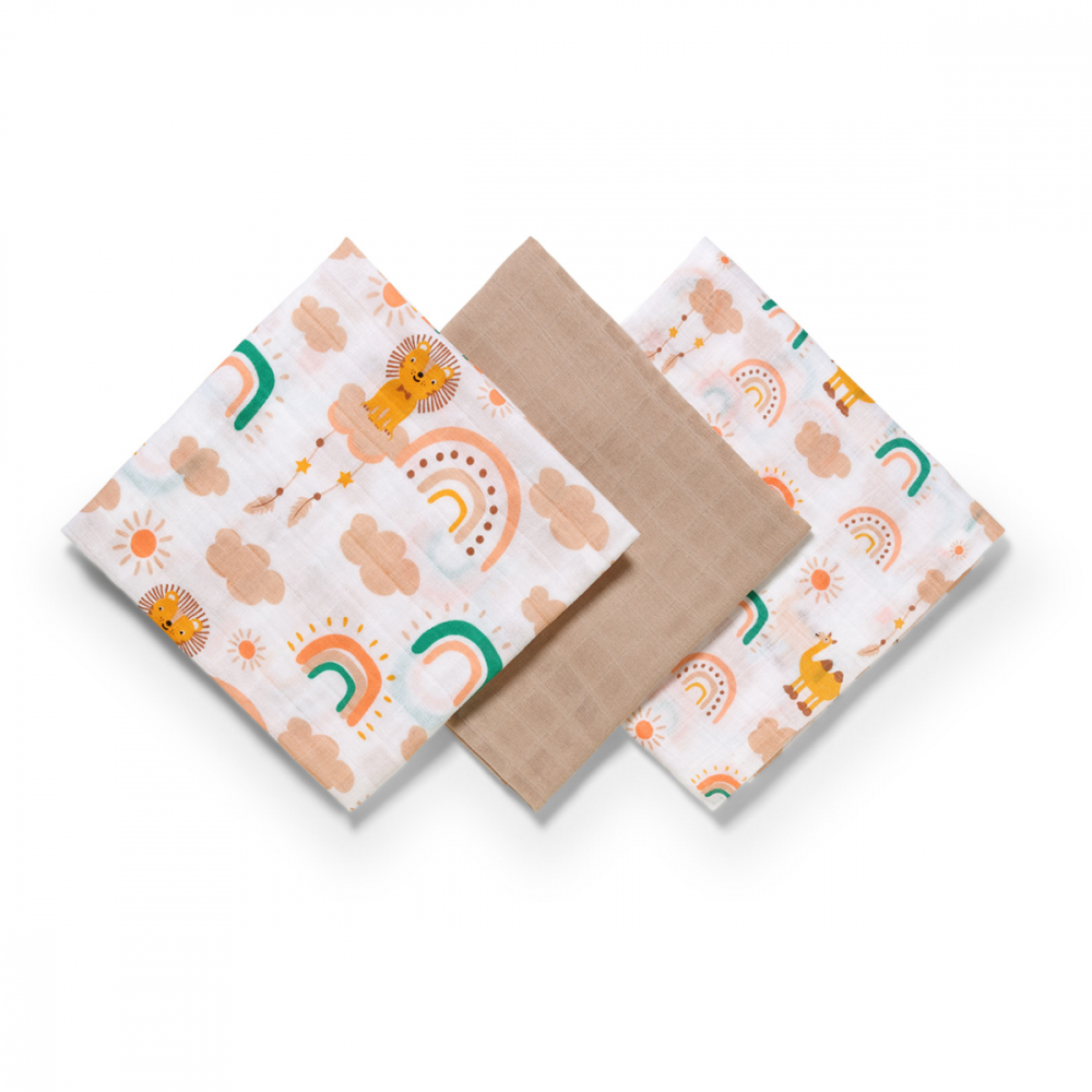 Scutece textile pentru bebelusi 3 buc BabyOno 08 - 4