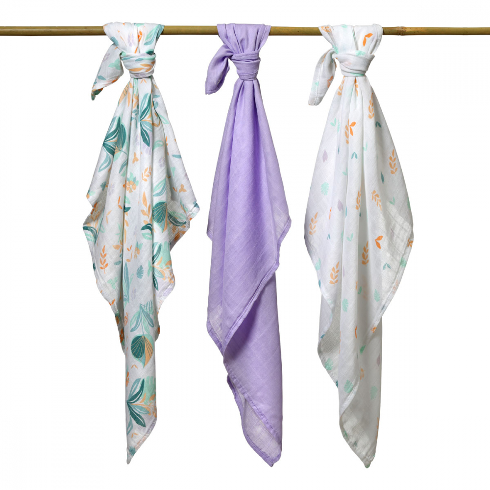 Poze Set 3 scutece din bumbac si bambus Baby Ono Bamboo 08 mov nichiduta.ro 