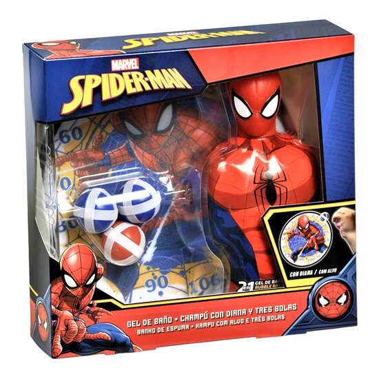 Set Cadou Spiderman gel de dus si jucarie tinta cu 3 bile baieti 350 ml Lorenay imagine noua responsabilitatesociala.ro
