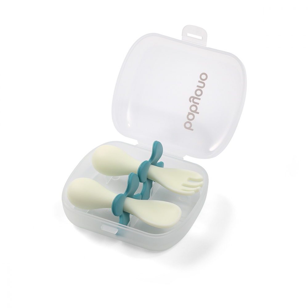 Set tacamuri Baby Ono ergonomice verde