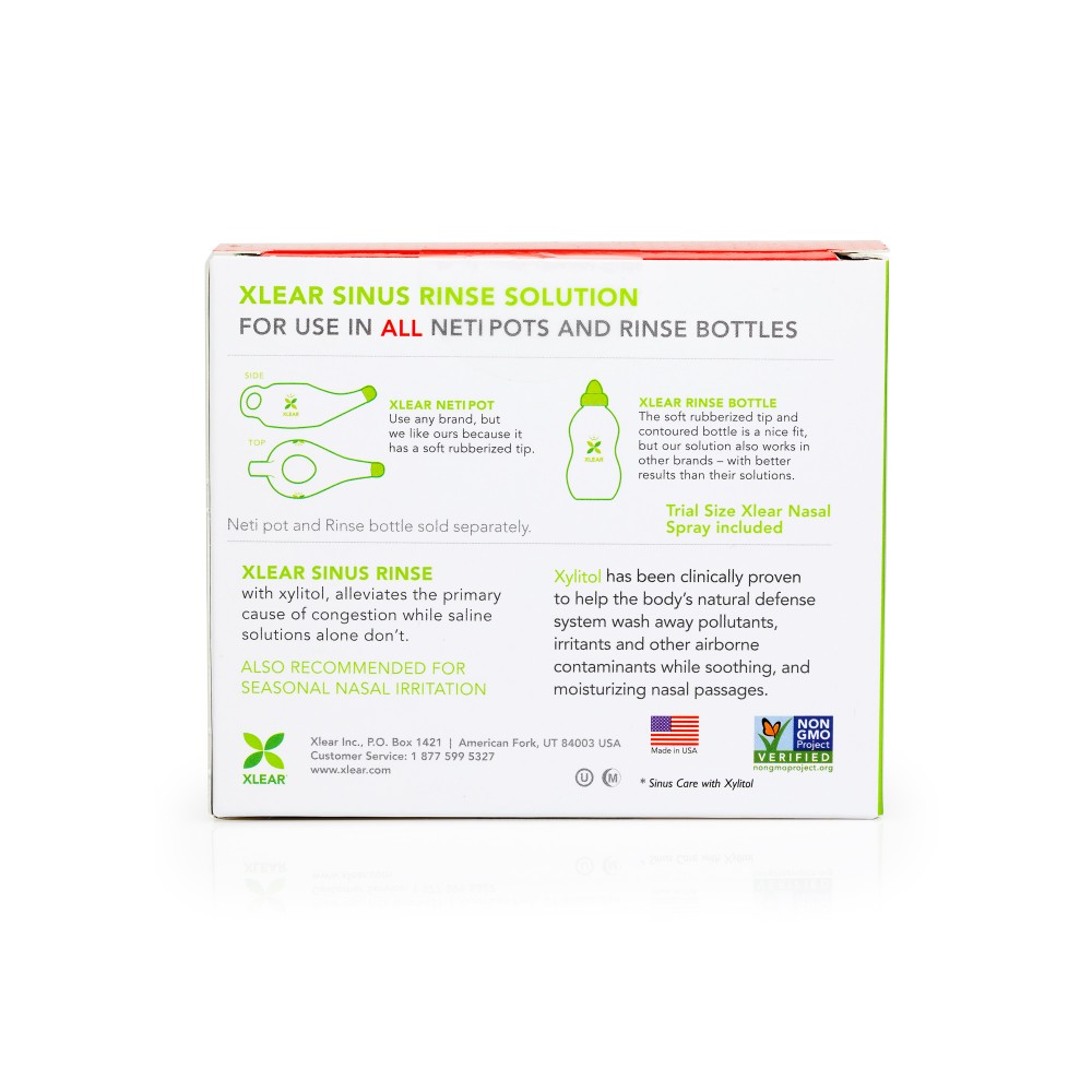 Poze Solutie salina pentru spalare nazala cu xylitol ingrediente naturale 20 plicuri x 6gr nichiduta.ro 