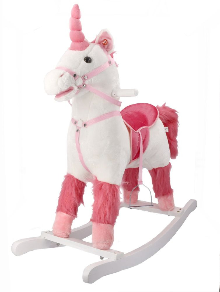 Unicorn balansoar pentru copii cu sunete Adam Toys