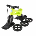 Bicicleta fara pedale 3 in 1 Funny Wheels Rider SuperSport Yetti Lime/Black