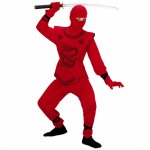 Costum Ninja rosu 5 - 7 ani / 128 cm