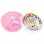 Gelatina modelatoare slime LG Imports Unicorn Poo cu figurina unicorn roz
