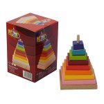 Joc piramida Rainbow Kit kub