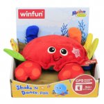 Jucarie Winfun crab muzical pentru copilasi WF0155