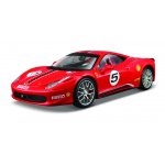 Macheta Bburago Ferrari 458 Challenge rosu scara 1:24