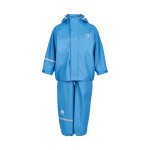Set jacheta+pantaloni ploaie si windstopper CeLaVi Morning Blue 90