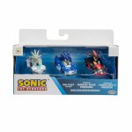 Set 3 vehicule Nintendo Sonic din metal S2