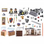 Set constructie Playmobil Calendar Craciun Furt la muzeul politiei