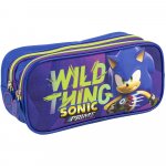 Penar Sonic Wild Thing cu 2 compartimente 22x8x10 cm