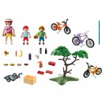 Set constructie Playmobil Tur in munti cu bicicleta