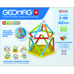 Set de constructie Geomag 383 Super Color 42 piese