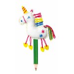 Set de cusut DIY decoratiune topper pentru creion Unicorn