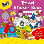 Carte de activitati cu abtibilduri Galt pentru calatorie Travel Sticker Book