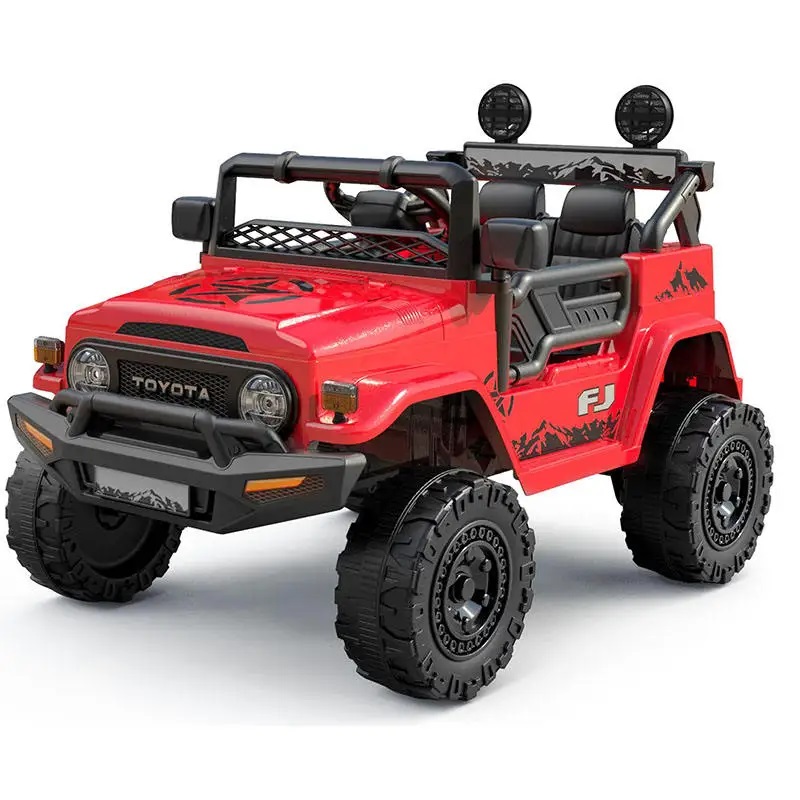 Masinuta electrica cu telecomanda Toyota FJ Cruiser Red 70W