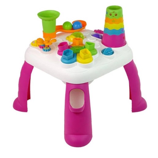 Masuta interactiva cu sunete si lumini Pink