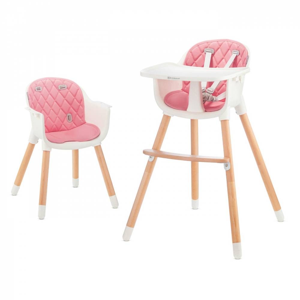 Scaun de masa 2 in 1 Kinderkraft Sienna pink