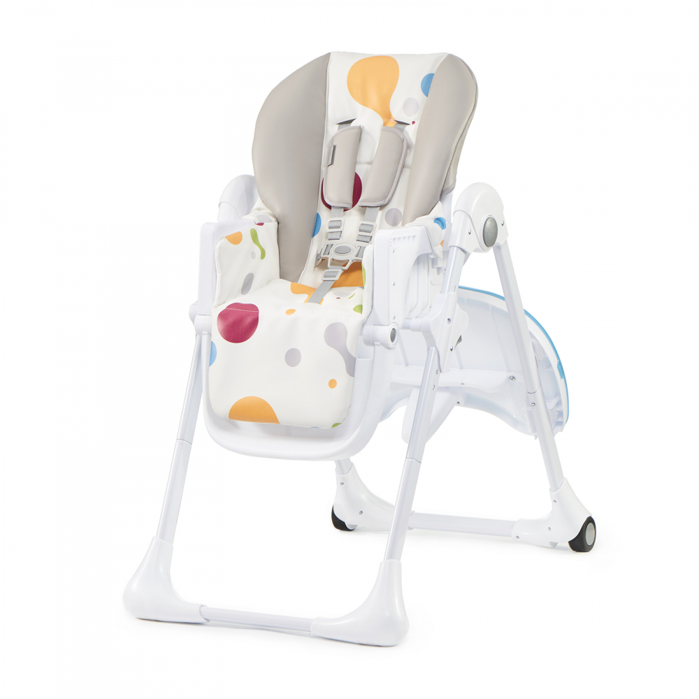 Scaun de masa Kinderkraft Yummy pliabil multicolor