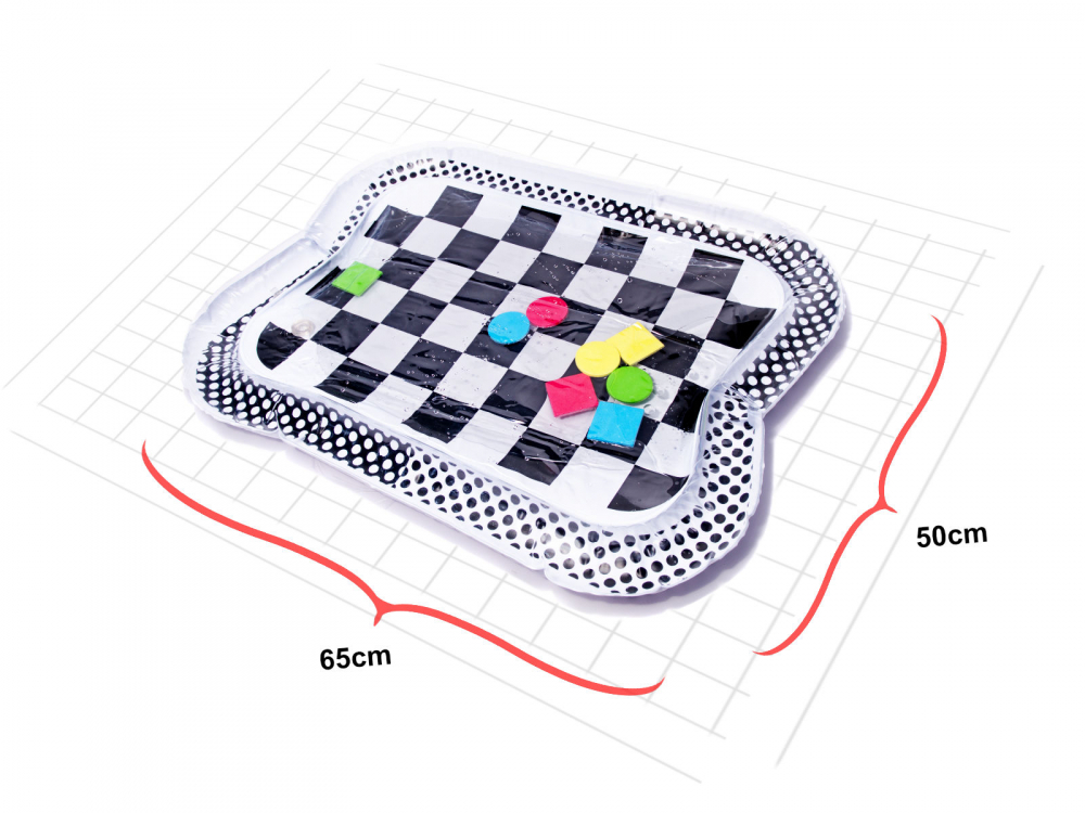 Salteluta de joaca gonflabila cu apa Chess Board 65x50 cm - 2