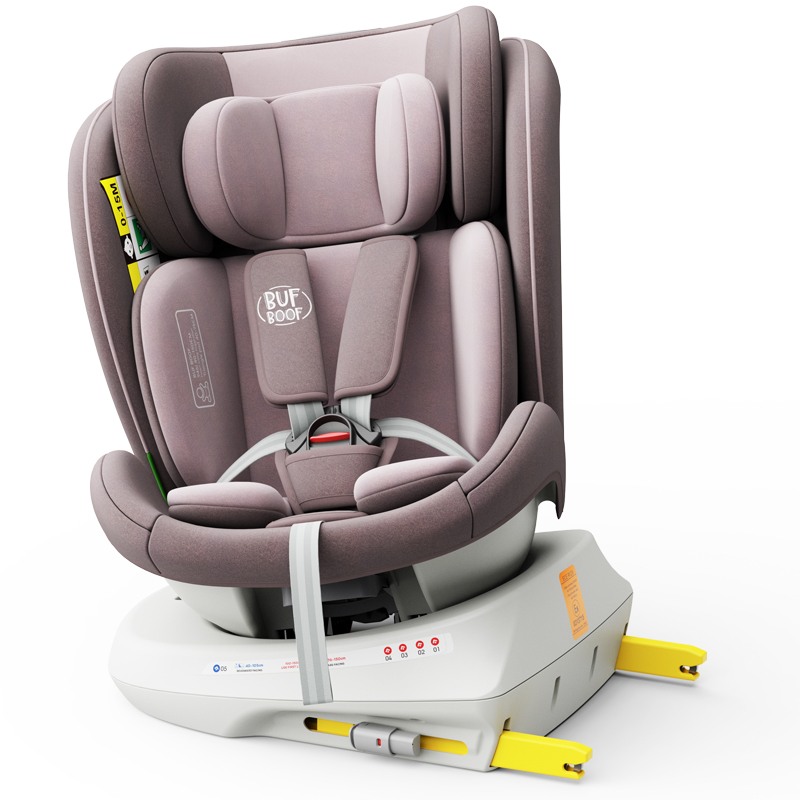 Scaun Auto Tweety Plus Deluxe Buf Boof i-size rotativ 360 cu Isofix 40-150 cm LightRed - 7