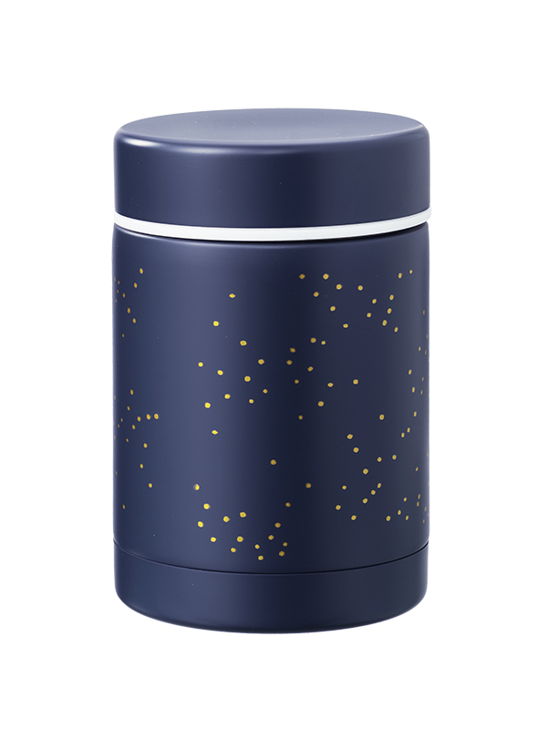 Termos Fresk pentru mancare cu model Indigo Dots - 1 | YEO