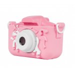 Camera foto digitala pentru copii Full HD + Jocuri Pink Unicorn
