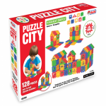 Joc educativ City Puzzle 128 piese