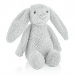 Jucarie din plus pentru copii BabyJem The Bestie Bunny gri 30 cm