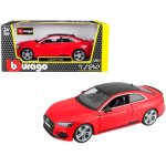 Macheta masinuta Bburago auto Audi RS 5 rosu scara 1:24