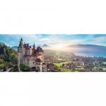 Puzzle panorama Trefl Castelul Menthon 1000 piese