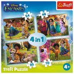 Puzzle Trefl 4 in 1 Encanto Lumea magica
