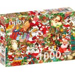 Puzzle Enjoy A Vintage Christmas 1000 piese