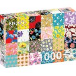 Puzzle Enjoy Floral Patterns 1000 piese