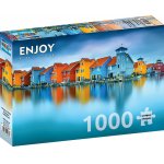 Puzzle Enjoy Houses on Water Groningen Netherlands 1000 piese