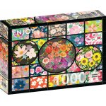 Puzzle Enjoy Lacys Flower Garden 1000 piese