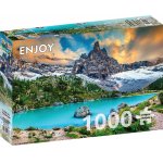 Puzzle Enjoy Sorapis Lake Dolomites Italy 1000 piese
