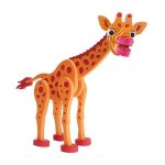 Puzzle 3D  Toi-Toys Girafa 104 piese