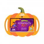 Tableta copii SMART TabbyBoo Halloween Fun 4GB RAM 64GB Android 12 cu control parental Wi-Fi 1000 jocuri si activitati educative pentru copii